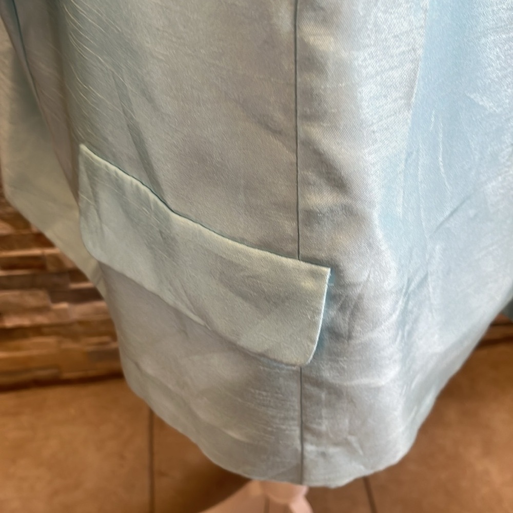 Le bos Elegant Light Blue Women's Jacket - Picture 7 of 8
